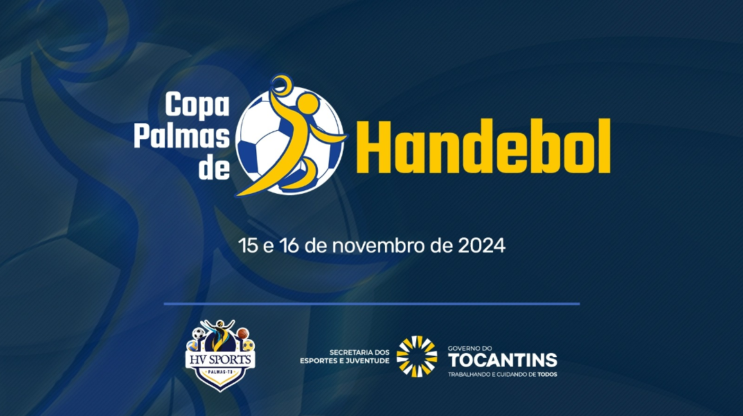 Copa Palmas de Handebol reúne equipes de Tocantínia, Augustinópolis e Palmas em competição inclusiva